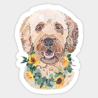 Golden Doodle Sticker